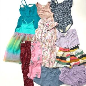 Girls Summer Spring Kids Clothing Bundle Lot Set Outfits